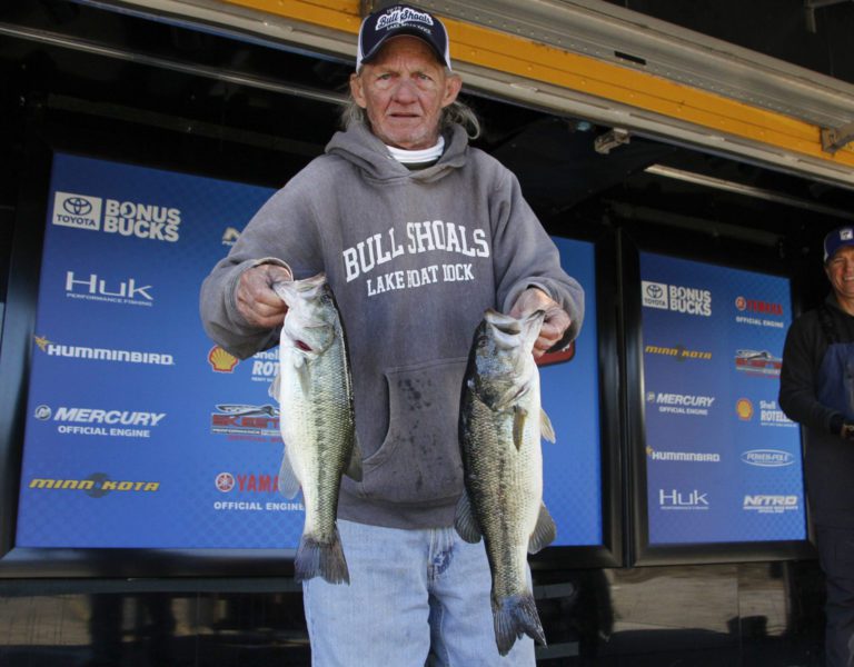 71-Year-Old Angler Takes The Lead For Final Bassmaster Classic Berth