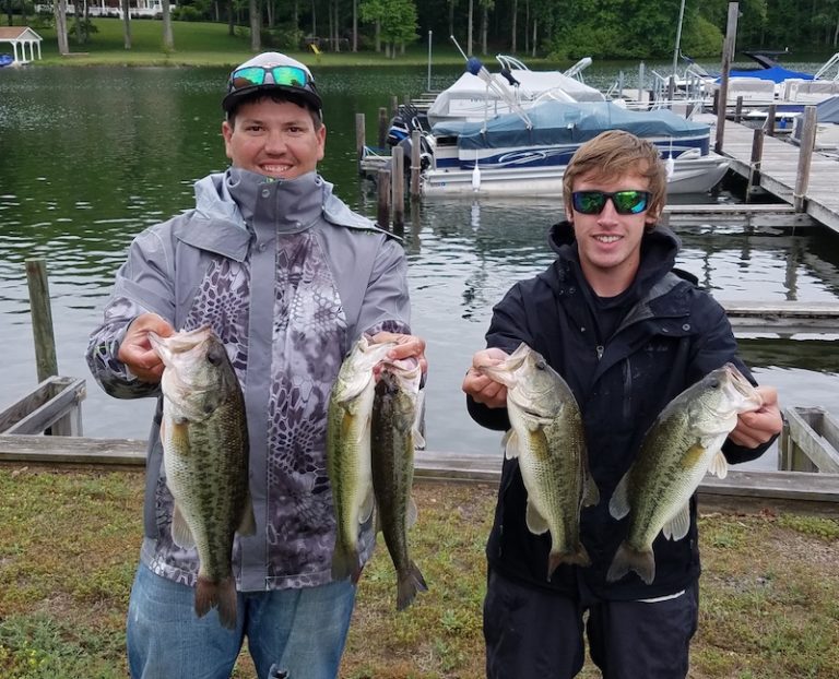 Robert Parker & Philip Jarabeck Win HillCity Bassmasters Lake Anna Event May 6,2017