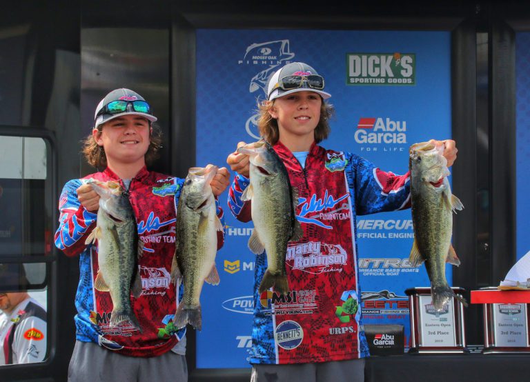 Robinson And Fulmer Win Bassmaster High School Eastern Open On Lake Hartwell