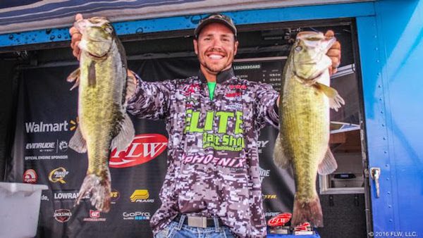 WEST VIRGINIA’S DAVIDSON WINS FLW BASS FISHING LEAGUE REGIONAL TOURNAMENT ON LAKE CHICKAMAUGA PRESENTED BY MERCURY