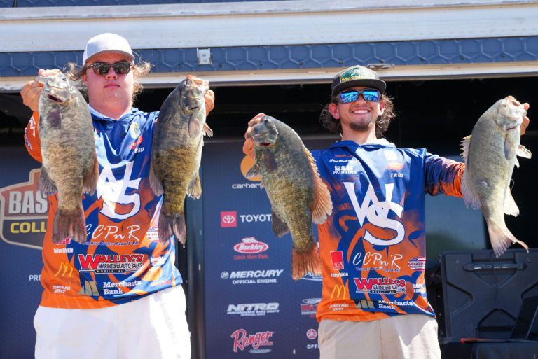 Long Trip Lands Alabama Team In Lead At Bassmaster College Series Event On Saginaw Bay