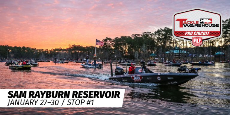 MLF Tackle Warehouse Pro Circuit Set to Kick Off 2022 Season Opener with Guaranteed Rate Stop 1 on Sam Rayburn Reservoir Presented by Ark Fishing