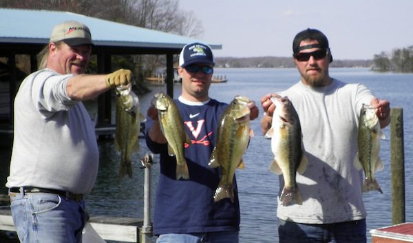 Reel Drag Bass Anglers results 3-30-13 Smith Mt