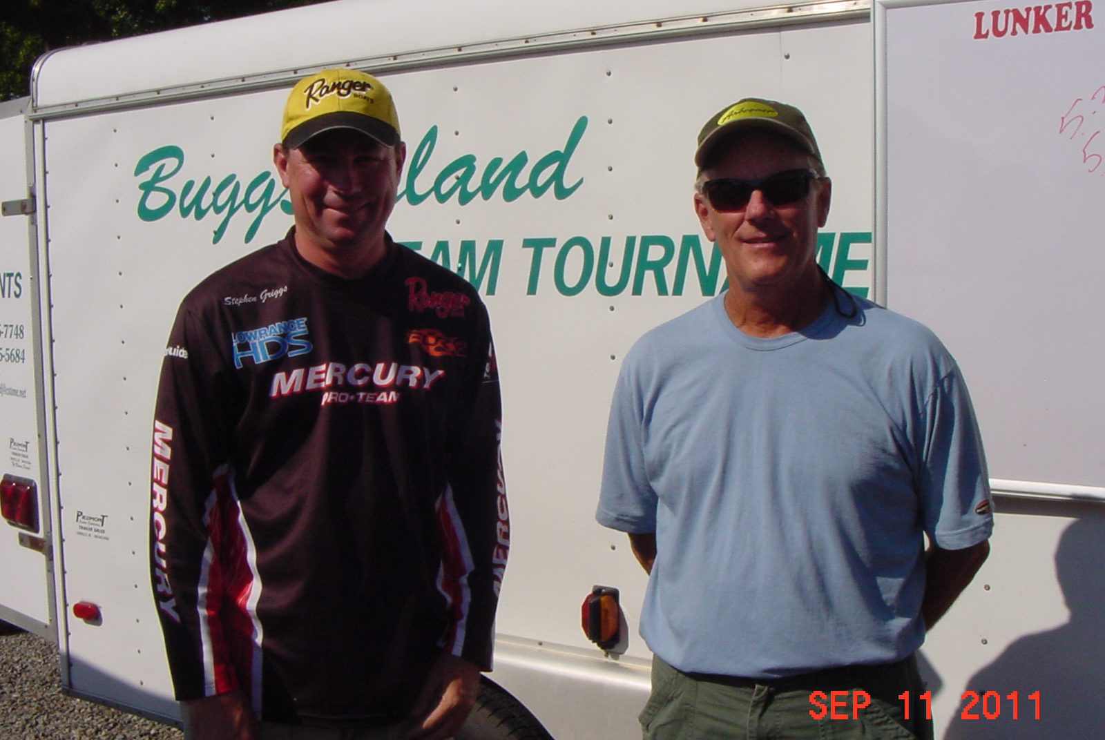 Buggs Island Team Tournaments Results  9/11/11