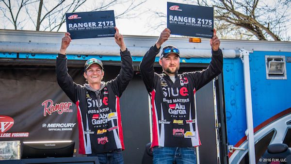 SOUTHERN ILLINOIS UNIVERSITY-EDWARDSVILLE WINS FLW COLLEGE FISHING OPEN ON KENTUCKY LAKE