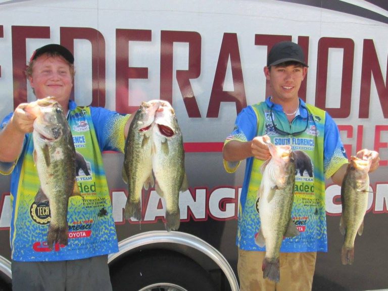 SOUTH FLORENCE HIGH SCHOOL WINS TBF HIGH SCHOOL FISHING SOUTH CAROLINA STATE CHAMPIONSHIP AT LAKE MURRAY
