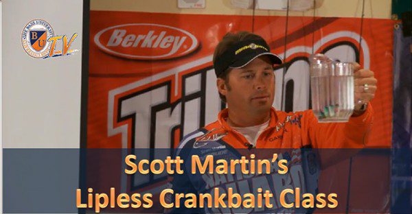 Scott Martin Hosts Lipless Crankbait Class on Bass University TV by: admin