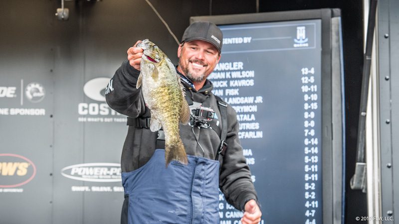 MARTIN LEADS DAY ONE OF FLW TOUR ON LAKE CUMBERLAND PRESENTED BY T-H MARINE