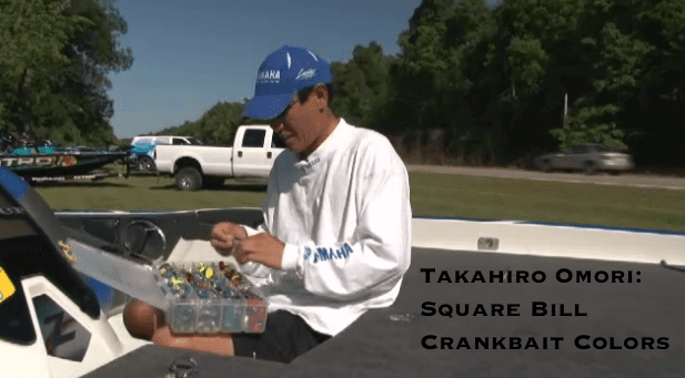 Takahiro Omori: Square Bill Crankbait Colors – Major League Fishing.com