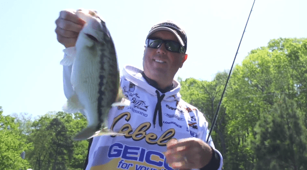 Fishing with Sunline Pro David Walker at Lanier Part 1