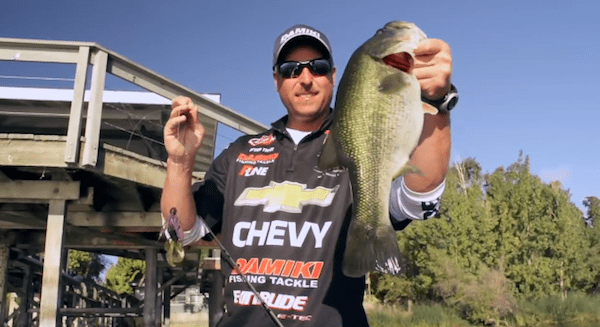 Fishing the Damiki Knock Out on Mamba Jig for Clear Lake Bass with Bryan Thrift