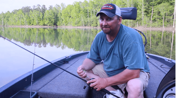 Throwing the Spinner Bait for spring bass by Jason Houchins