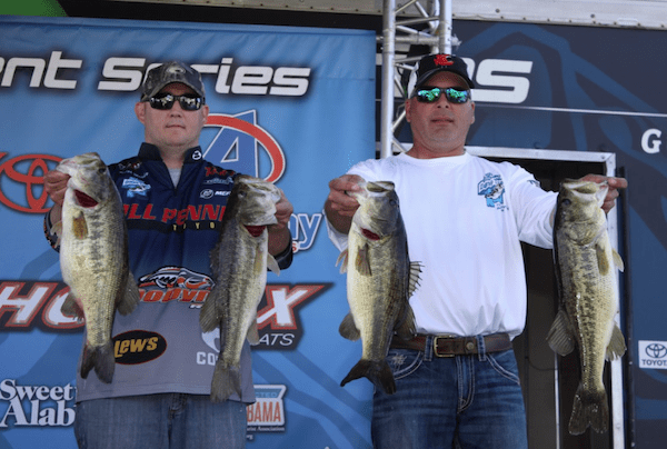 Ronnie Ray and Alton Stillwell Win Alabama Bass Trail Lake Eufaula 29.09-pound limit Highlights Impressive Day on Historic Fishery