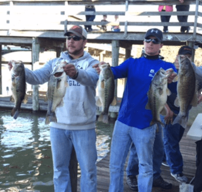Tyler Booth & Mario Jones Win Smith Mountain Lake Bassmasters Event 2-28-16