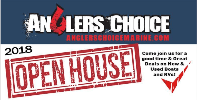 Angler’s Choice Marine 2018 Open House Schedule