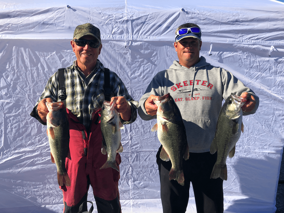 Ryan & Wayne Mace Win The Bass Cast T.T. with 17.51lbs October 13th 2018
