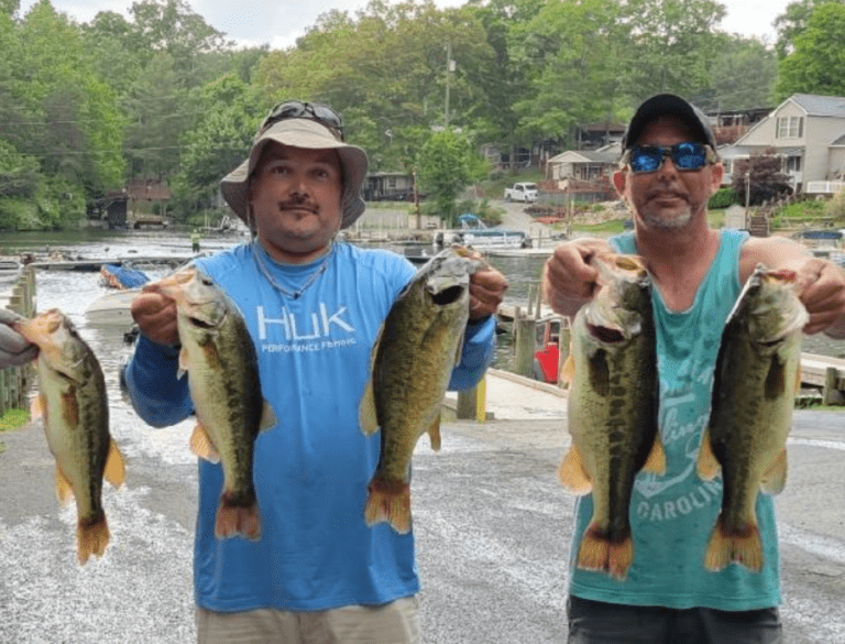 Steve Deisher & Bobby Pauly Win Region 4 TBF VA Bass Open Team Tournament Trail  Stop #5 Clayton Lake, May 21