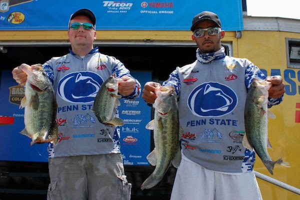 Penn State Maintains Lead In Bassmaster College Eastern Regional On James River