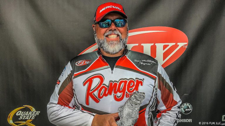 CHECOTAH’S MCALLISTER WINS T-H MARINE FLW BASS FISHING LEAGUE OKIE DIVISION EVENT ON THE ARKANSAS RIVER