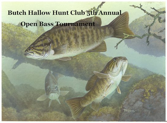 Butcher Hollow Hunt Club 5th Annual Open Bass Tournament – October 25th 2014