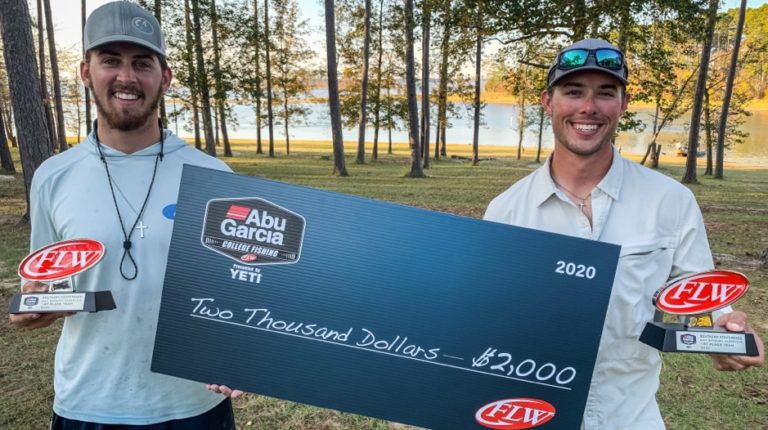 Stephen F. Austin University Wins Abu Garcia College Fishing presented by YETI Tournament on Sam Rayburn