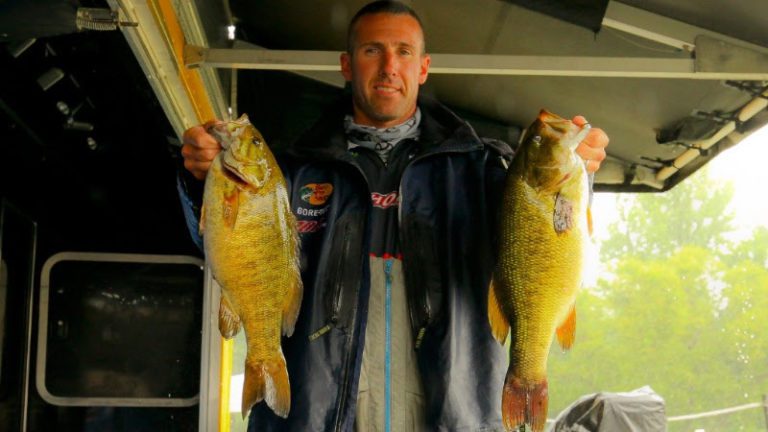 Mixed Bag Of Largemouth And Smallmouth Lift York Into Lead At Bassmaster Open On Oneida Lake