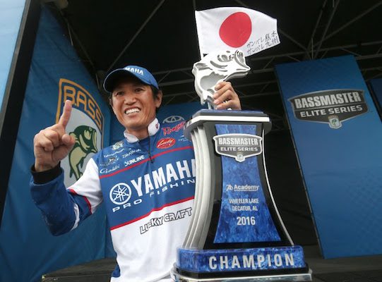 Omori Comes From Behind To Win Bassmaster Elite On Wheeler Lake