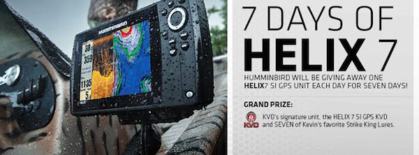 Humminbird® Giving Away ICAST 2015 Award-Winning HELIX® 7 Units