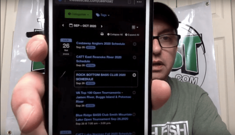 Do we have your Fall Schedule yet? On this weeks Bass Cast Update Sept 25,2020