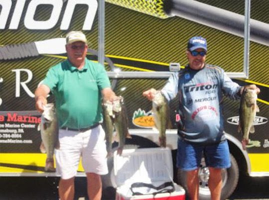 Tim Parker and Todd Massey Win Piedmont Bass Classic June 18th 2016 Jordan lake