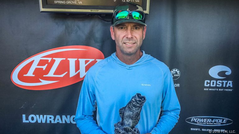 NORTH CAROLINA’S WALTERS WINS T-H MARINE FLW BASS FISHING LEAGUE PIEDMONT DIVISION TOURNAMENT ON JAMES RIVER