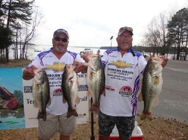 Tony Fofi & Dave Murdock Win Piedmont Bass Classic St. Patrick’s Day Shamrock open March 12,2016