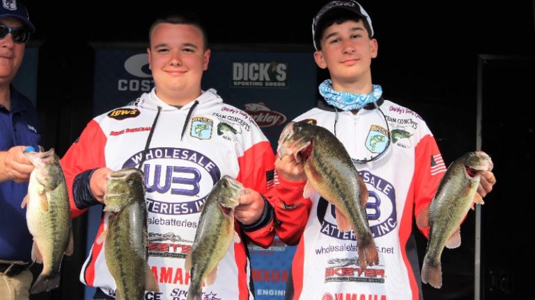 Kansas’ Kickback High School Bass Teams Sweep Top Spots In Bassmaster High School Open