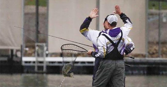 McKendree University Gets a Second Chance; fish bit twice, seals the win