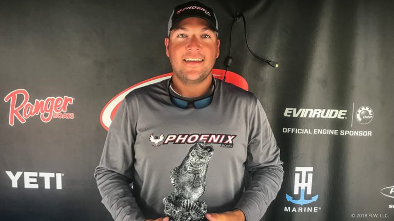 VIRGINIA’S TRENT WINS T-H MARINE FLW BASS FISHING LEAGUE PIEDMONT DIVISION FINALE ON KERR LAKE