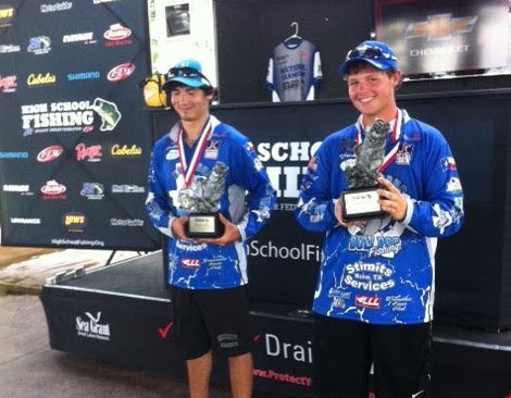 BROADDUS HIGH SCHOOL WINS TEXAS STATE HIGH SCHOOL FISHING OPEN ON SAM RAYBURN RESERVOIR