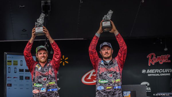 UNIVERSITY OF SOUTH CAROLINA WINS FLW COLLEGE FISHING NATIONAL CHAMPIONSHIP FOR SECOND STRAIGHT YEAR