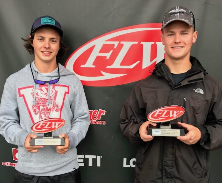 UNIVERSITY OF WISCONSIN WINS YETI FLW COLLEGE FISHING CENTRAL CONFERENCE FINALE ON MISSISSIPPI RIVER PRESENTED BY BASS PRO SHOPS