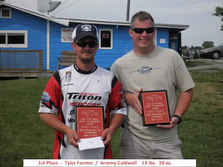 One Stop Mart Bass Tournament Series – Results – SML – 5/12/12