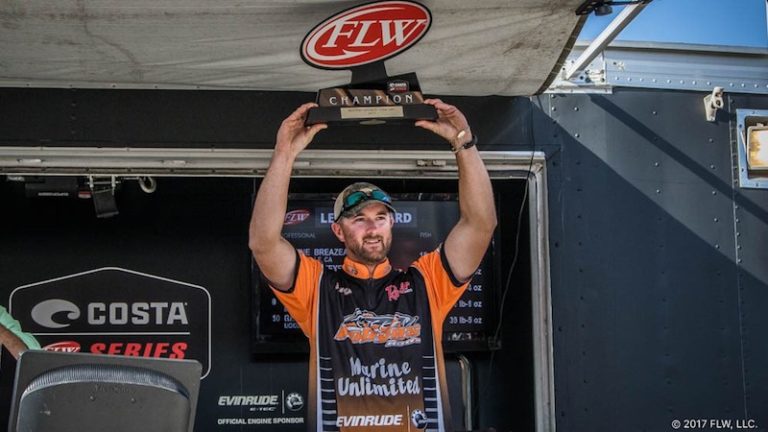 CASTRO VALLEYS SMITH LEADS WIRE-TO-WIRE, WINS COSTA FLW SERIES WESTERN DIVISION EVENT ON CLEAR LAKE PRESENTED BY EVINRUDE