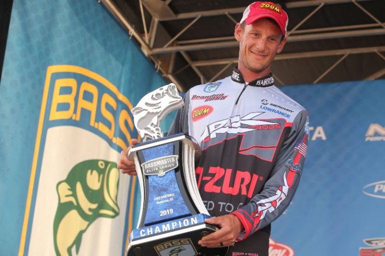 Cobb Puts Finishing Touches On Wire-To-Wire Victory In Bassmaster Elite At Lake Hartwell