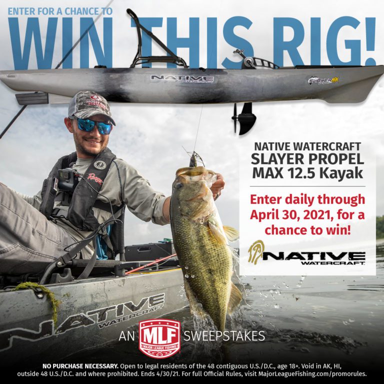 Native Watercraft Partners with Major League Fishing to Give Fans Chance to Win Fishing Kayak