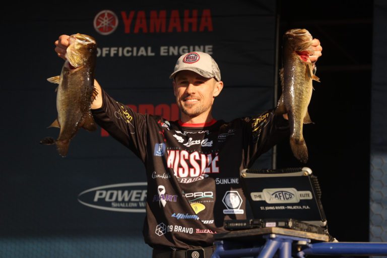 Crews Grinds Through Tough Day To Retain Bassmaster Elite Lead On St. Johns