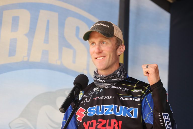 Card Overcomes Setbacks To Lead Bassmaster Elite Event On Lake Fork