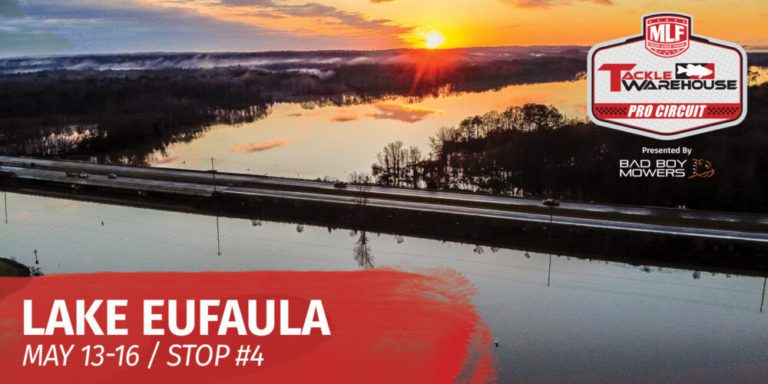 Lake Eufaula Set to Host MLF Tackle Warehouse Pro Circuit – Grundéns Stop 4 Presented by A.R.E at Lake Eufaula