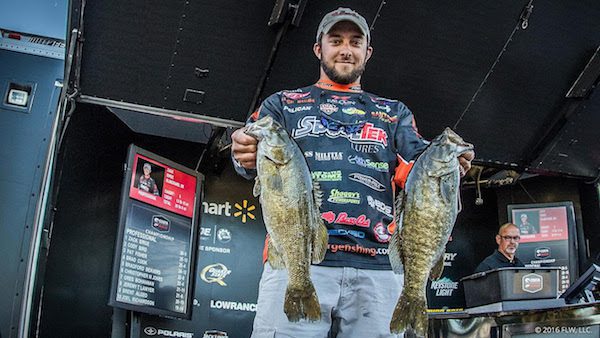 OKLAHOMA’S BIRGE LEADS AFTER DAY TWO OF COSTA FLW SERIES CHAMPIONSHIP ON TABLE ROCK LAKE