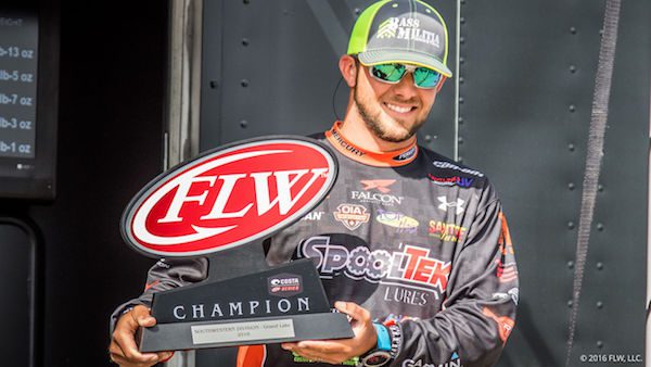 OKLAHOMA’S BIRGE WINS COSTA FLW SERIES SOUTHWESTERN DIVISION EVENT ON GRAND LAKE PRESENTED BY EVINRUDE