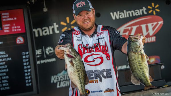 WOOLEY EXTENDS LEAD ON DAY THREE OF WALMART FLW TOUR ON LAKE CHICKAMAUGA PRESENTED BY IGLOO COOLERS