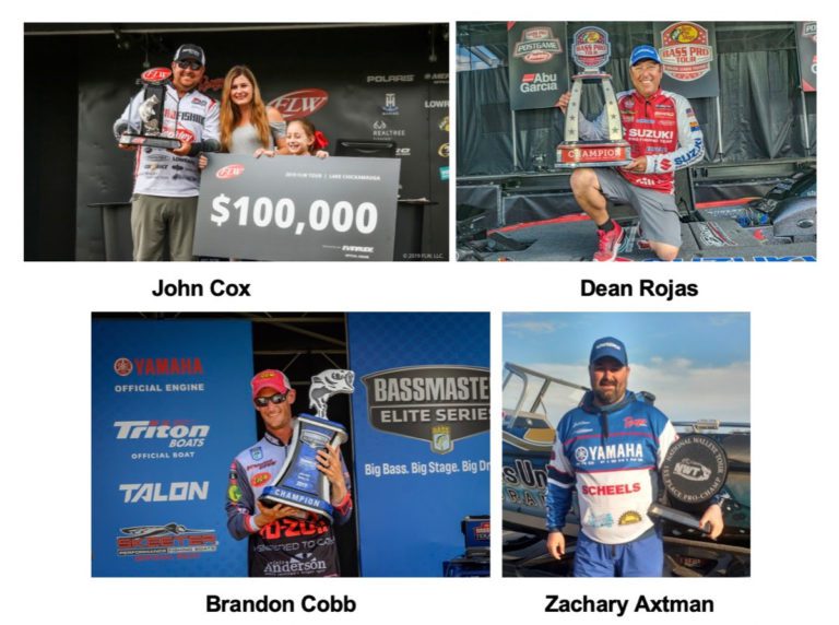 Lowrance Anglers Sweep Pro Fishing Tournaments