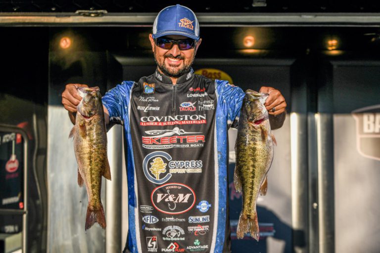 Mixed Bag Lifts LeBrun To Day 1 Lead In Bassmaster Central Open At Lewis Smith Lake
